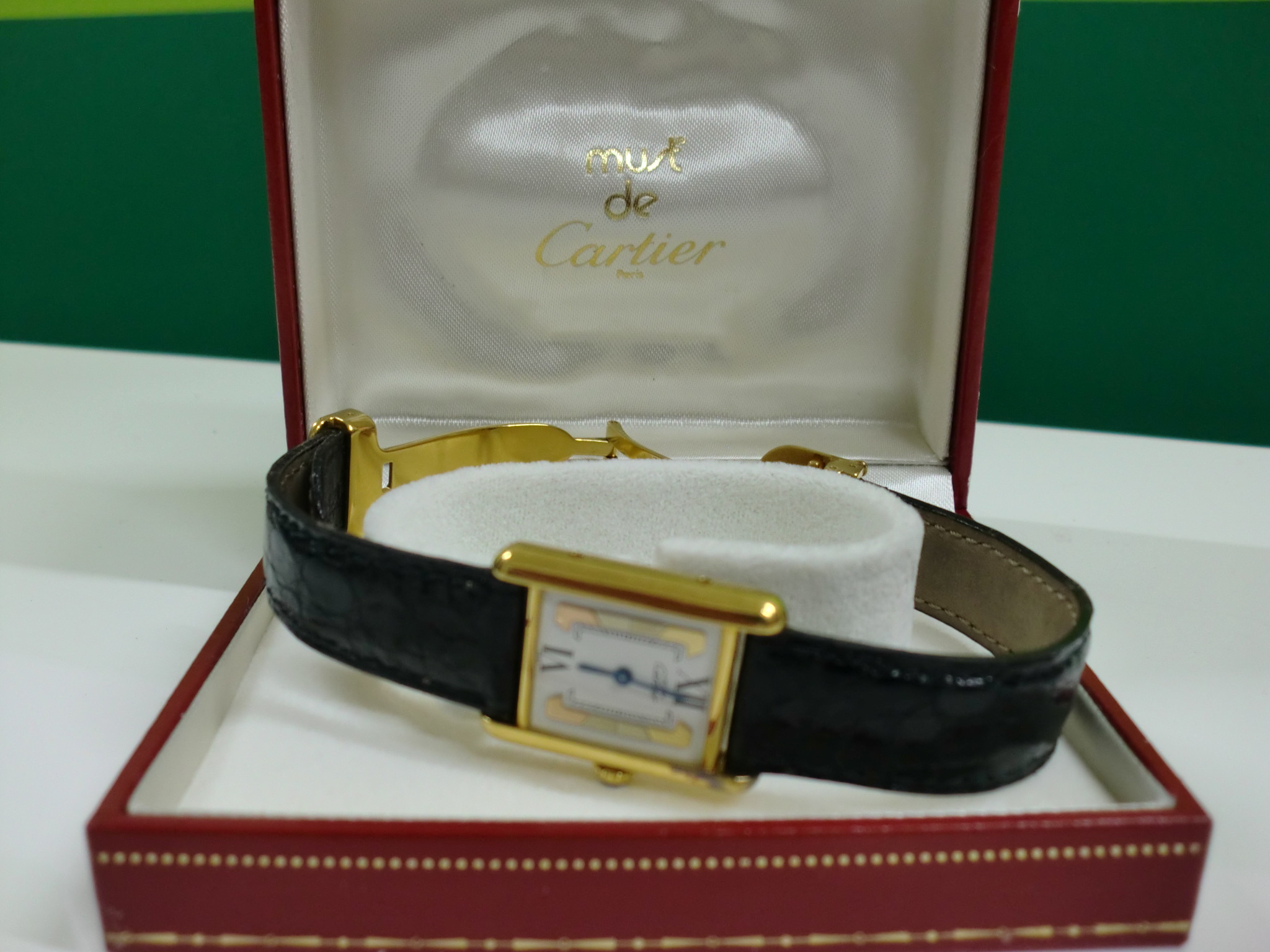Cartier カルティエ マストタンク スリーゴールド  腕時計 925