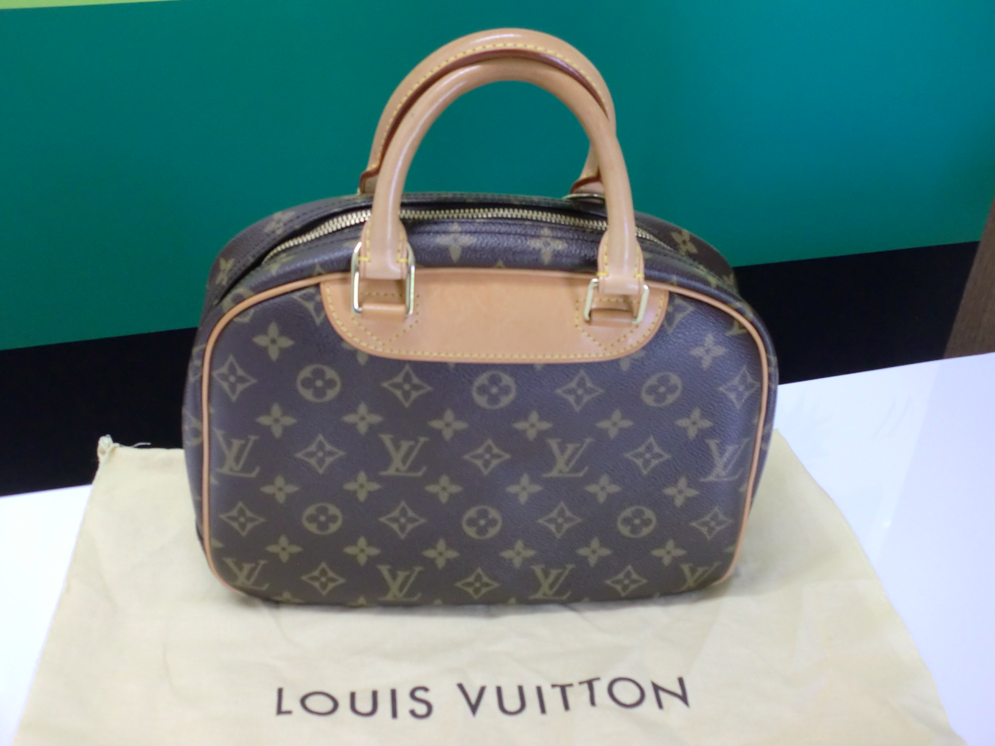 LOUIS VUITTON ルイ ヴィトン モノグラム トゥルーヴィル ハンドバッグ M42228