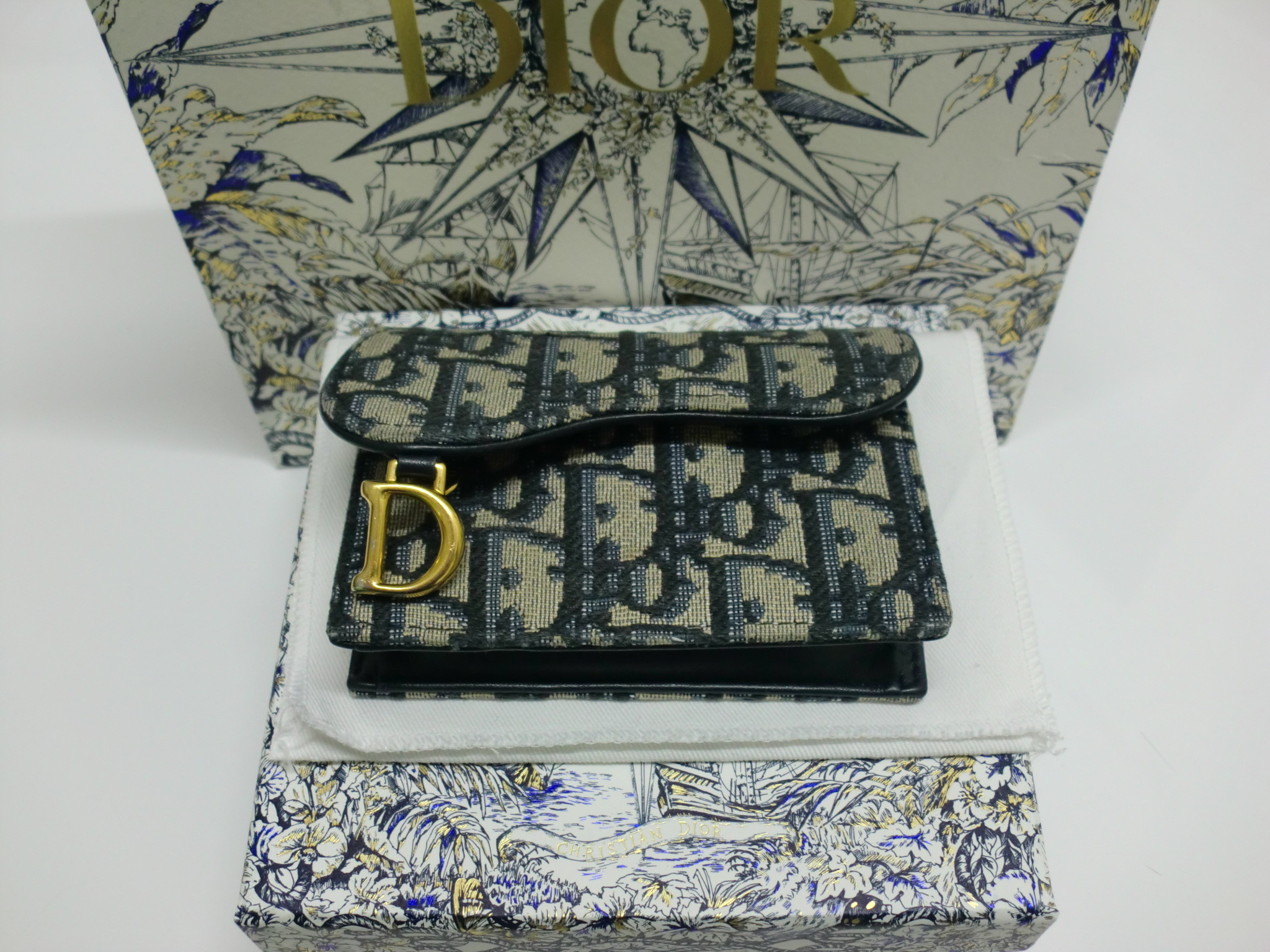 Christian Dior クリスチャン ディオール トロッター カードケース 93-MA-1202