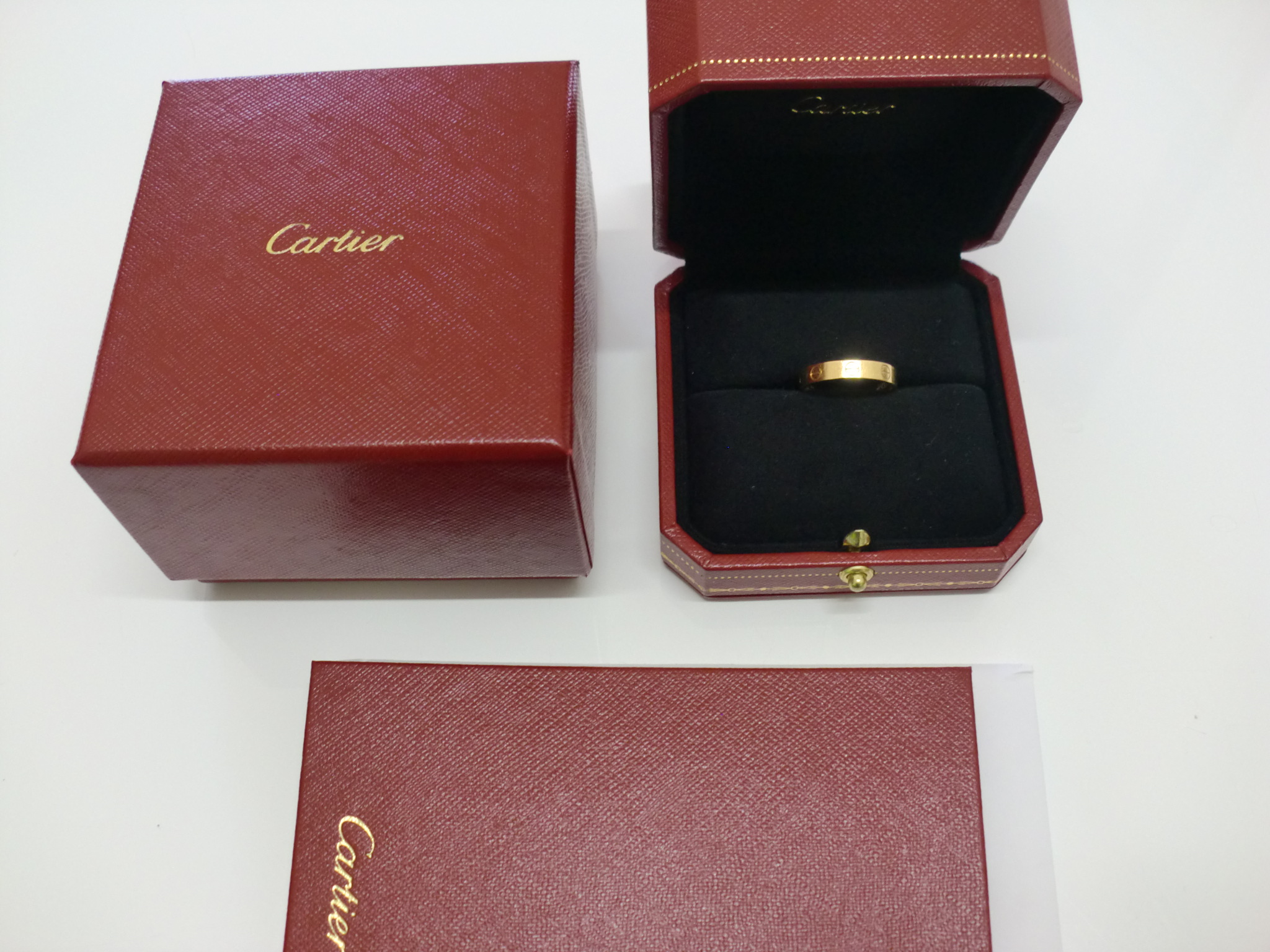 Cartier カルティエ  750  ラブリング